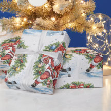 Noël de hockey avec le Père Noël
