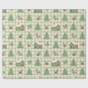 Papier Cadeau Noël de Holly Hearth