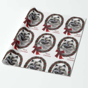 Papier Cadeau Noël de Keeshond
