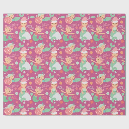 Papier Cadeau Noël de la mère (Plat)