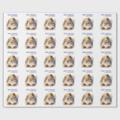 Papier Cadeau Noël de la Nativité (Plat)