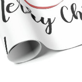 Papier Cadeau Noël de la taule colorée (Coin rond)