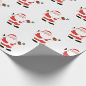 Papier cadeau Noël de Noël de baseball (Coin)