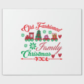 Papier Cadeau Noël de Noël de Noël (Plat)