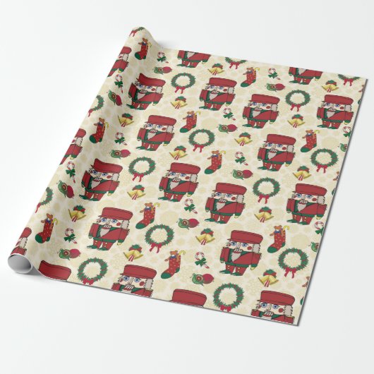 Papier Cadeau Noël de Nutcracker (Déroulé)