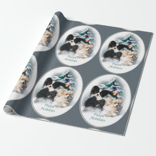 Papier Cadeau Noël de Papillon