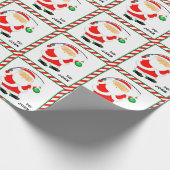 Papier Cadeau Noël de pêche (Coin)