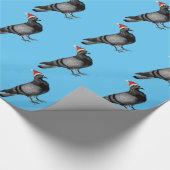 Papier Cadeau noël de pigeon (Coin)