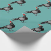 Papier Cadeau noël de pigeon (Coin)