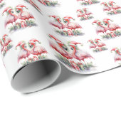 Papier Cadeau Noël de plage (Coin rond)