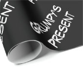 Papier Cadeau Noël de plaisanterie (Coin rond)