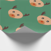 Papier Cadeau Noël de Rudolph (Coin)