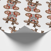 Papier Cadeau Noël de Rudolph (Coin)