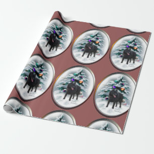 Papier Cadeau Noël de Schipperke