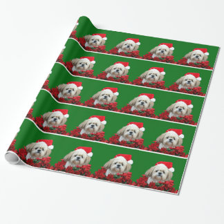 Papier Cadeau Noël de Shih Tzu