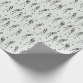 Papier Cadeau Noël de squelette (Coin)