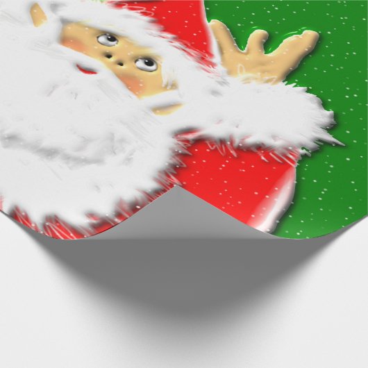 Papier Cadeau Noël de volley-ball (Coin)