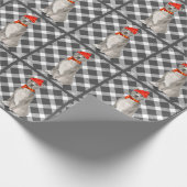 Papier Cadeau Noël des Amoureux de les chiens Plaid et Pitbull (Coin)