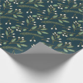 Papier Cadeau Noël des Botaniques de Noël (Coin)