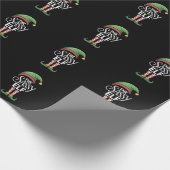 Papier Cadeau Noël des fêtes des Elfes Sassy (Coin)