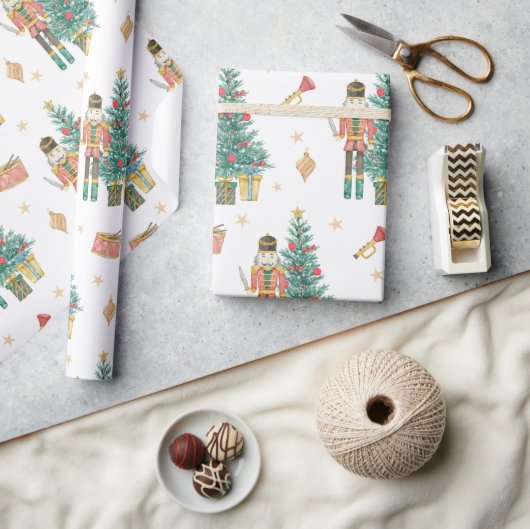 Papier Cadeau Noël des noisettes (Artisanat)