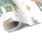 Papier Cadeau Noël des noisettes (Coin rond)