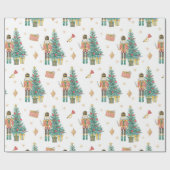 Papier Cadeau Noël des noisettes (Plat)