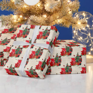 Papier Cadeau Noël des noisettes