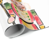 Papier Cadeau Noël des noisettes (Coin rond)