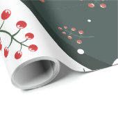 Papier Cadeau Noël des noisettes (Coin rond)