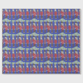 Papier Cadeau Noël des noisettes (Plat)