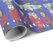 Papier Cadeau Noël des noisettes (Coin rond)