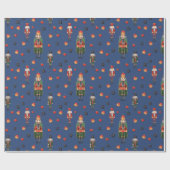 Papier Cadeau Noël des noisettes (Plat)