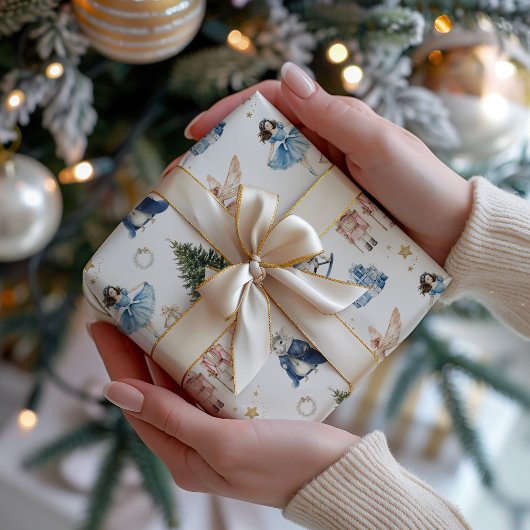 Papier Cadeau Noël des noisettes