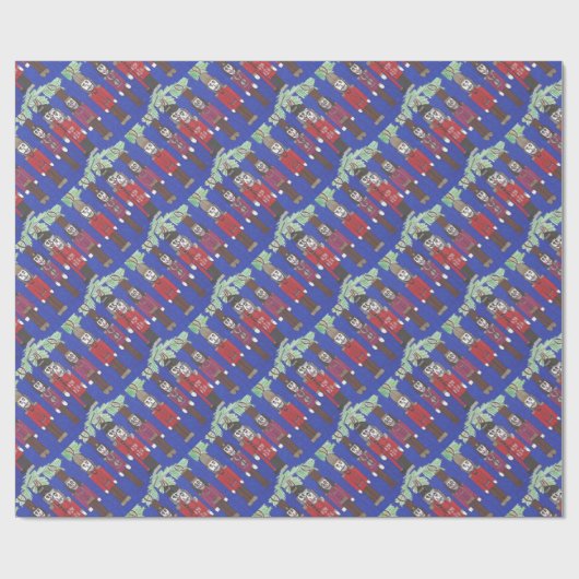 Papier Cadeau Noël des noisettes (Plat)