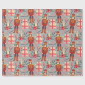 Papier Cadeau Noël des noisettes (Plat)