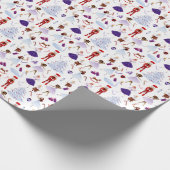 Papier Cadeau Noël des noisettes géantes (Coin)