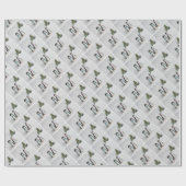 Papier Cadeau Noël des Pingouins (Plat)