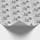 Papier Cadeau Noël des Pingouins (Coin)
