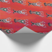Papier Cadeau Noël des rennes (Coin)