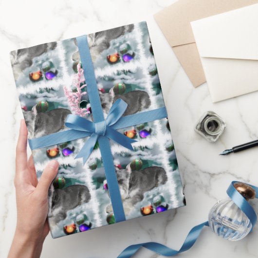 Papier Cadeau Noël des Schnauzer miniatures (Cadeaux)