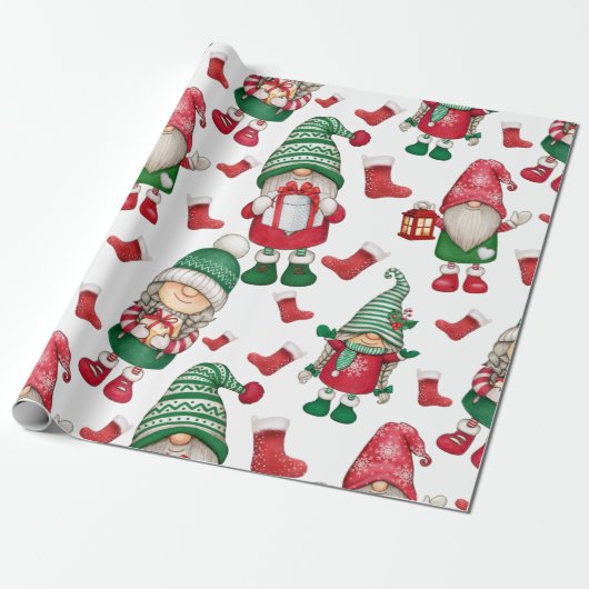 Papier Cadeau Noël devient un motif transparent (Déroulé)