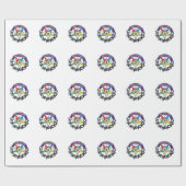 Papier Cadeau Noël d'OES (Plat)