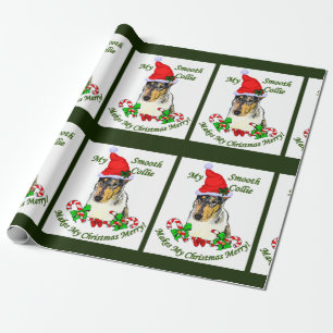 Papier Cadeau Noël doux de colley joyeux