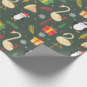 Papier Cadeau Noël drôle (Coin)