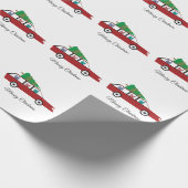 Papier Cadeau Noël du chat (Coin)