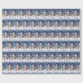 Papier Cadeau Noël du chien de la peau (Plat)