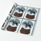 Papier Cadeau Noël du géant Schnauzer (Déroulé)