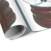 Papier Cadeau Noël du géant Schnauzer (Coin rond)