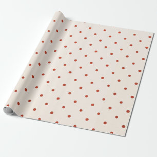 Papier Cadeau Noël du Motif blanc et rouge
